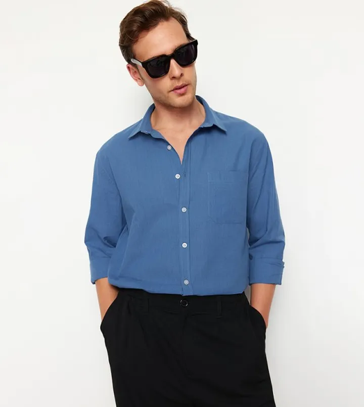 Solid Long Sleeves Shirt