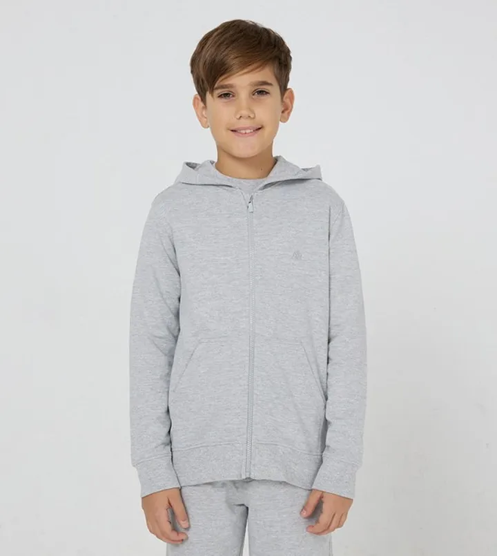 Aero Boys Zippered Hooded Jacket