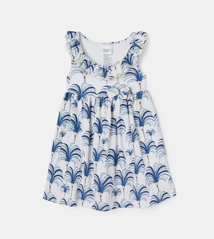 Printed Sleeveless Dress