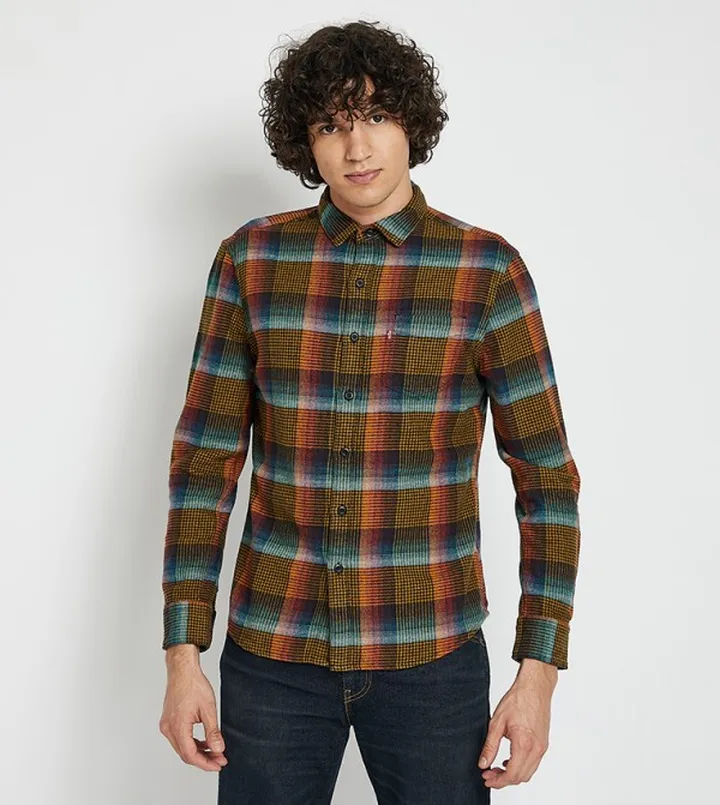 Plaid Long Sleeves Shirt