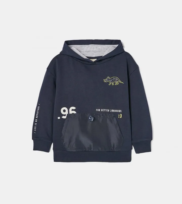 Boys Printed Cotton Sweatshirt
