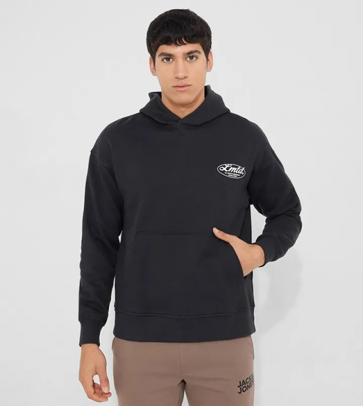 Printed Long Sleeves Casual Hoodie