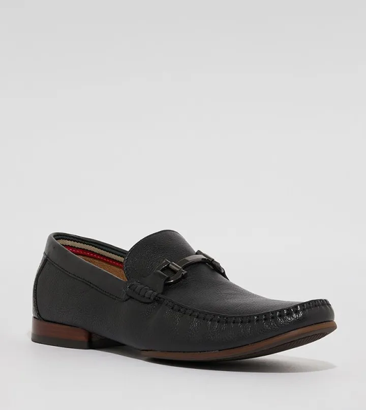 CHARLES Metal Accent Loafers