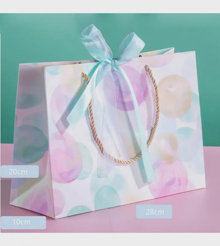 Dream Colorful Garden Gift Bag - Small 28x20x10 cm