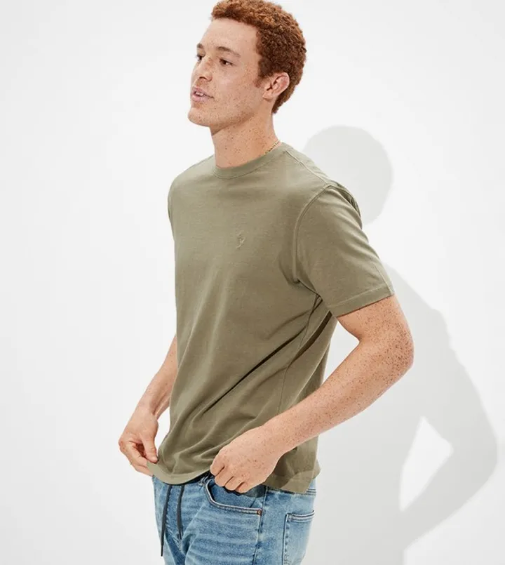 Logo Detail Short Sleeves Casual T-Shirt