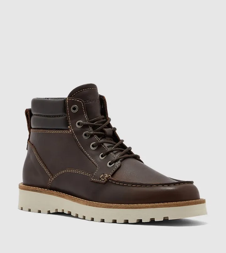 High Top Lace-Up Boots