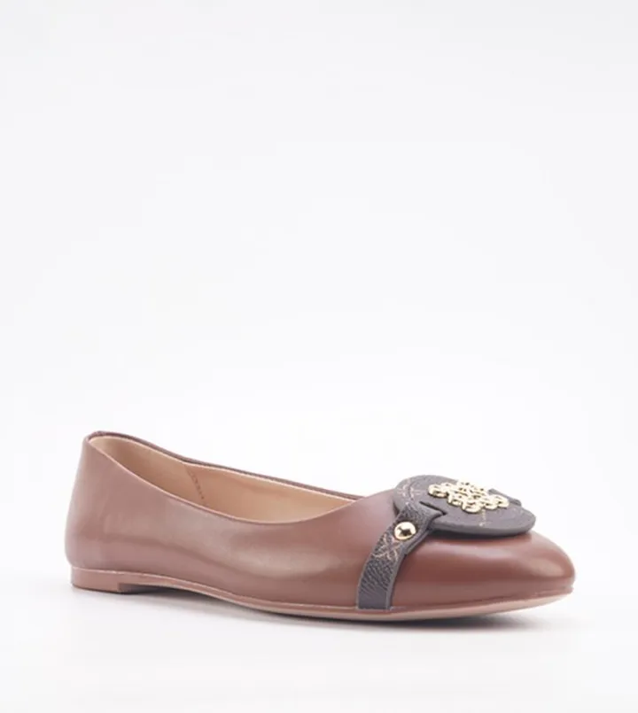 BRITANA Appliqued Ballerinas