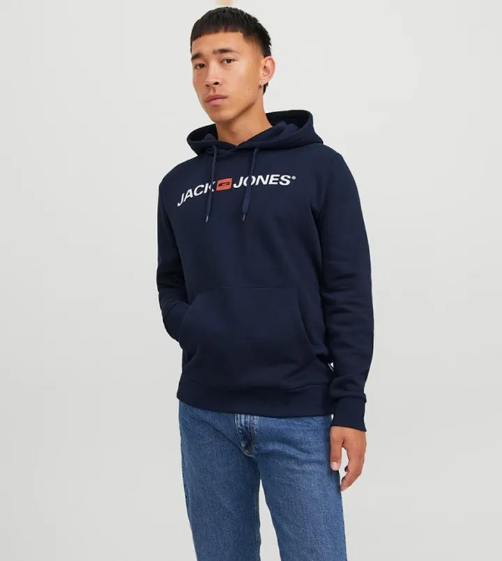 Logo Printed Long Sleeves Hoodie