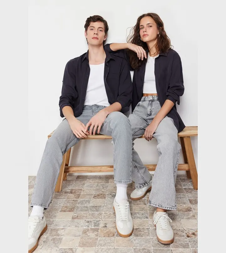 Solid Long Sleeves Shirt