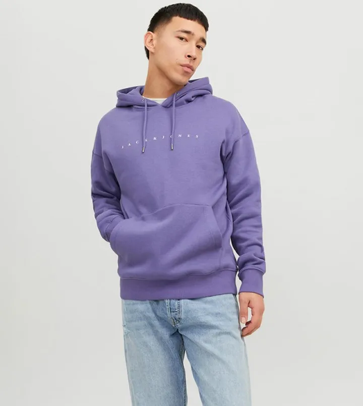 Logo Printed Long Sleeves Hoodie