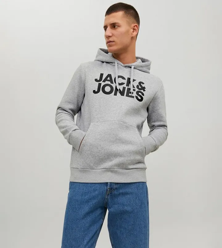 Logo Printed Long Sleeves Hoodie