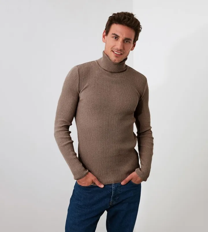 Corduroy Knitted Sweater