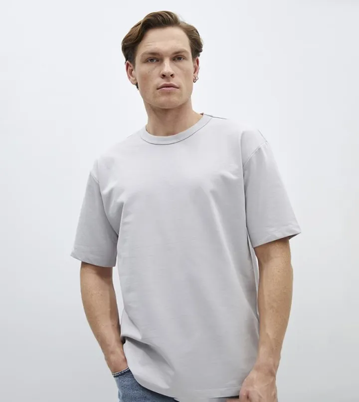 Solid Crew Neck T-Shirt