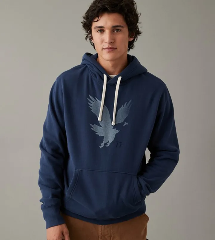Super Soft Logo Printed Hoodie