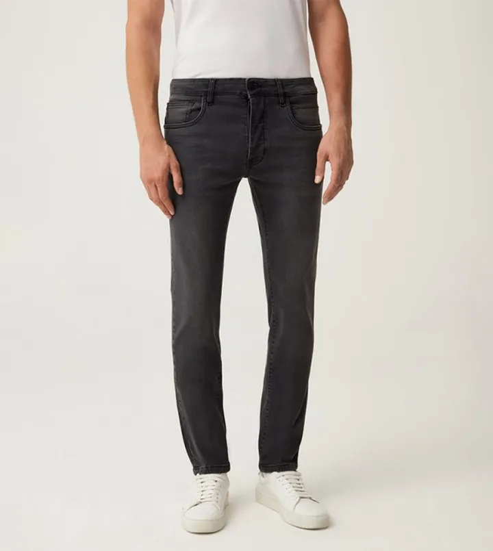 Faded Skinny Fit Jeans