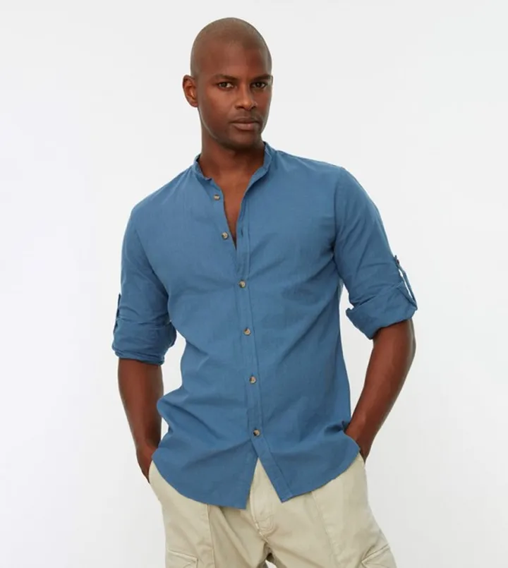 Solid Long Sleeves Shirt