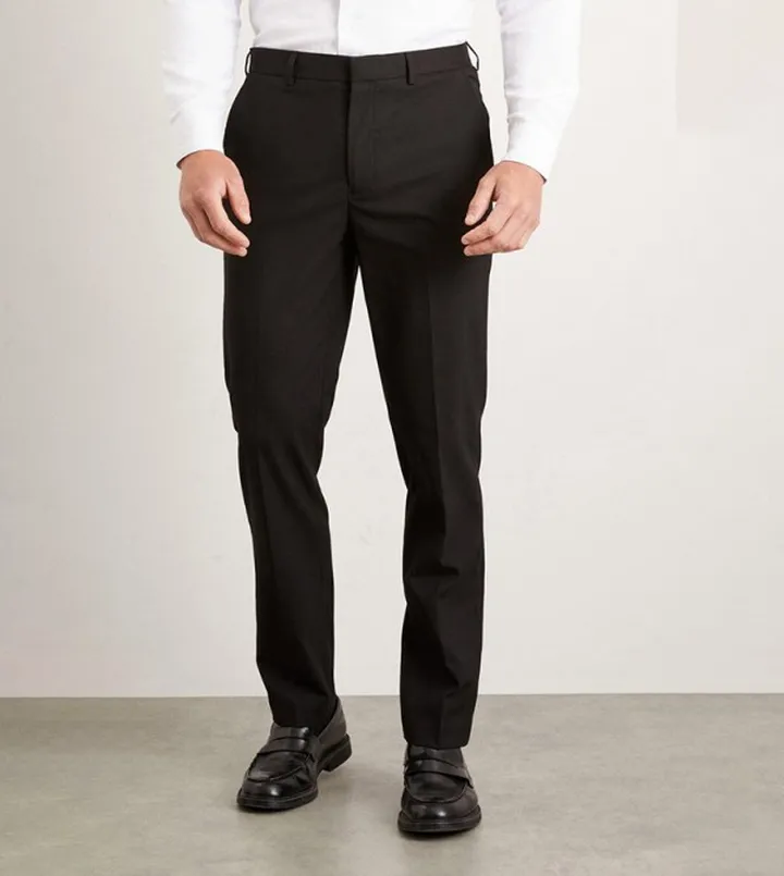 Solid Slim Fit Trousers