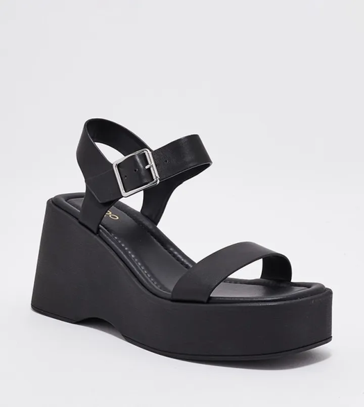 PAULINE Ankle Strap Wedges