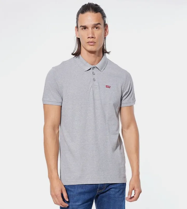 Logo Detail Housemark Polo T-Shirt