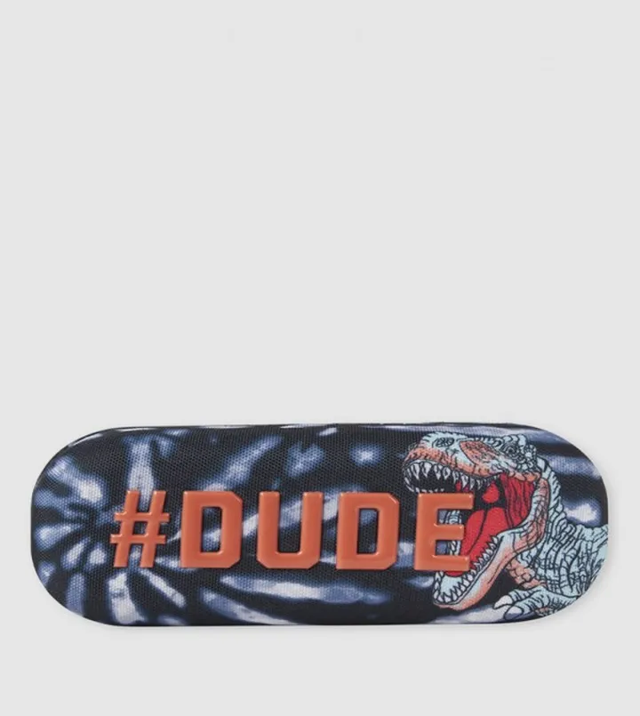 Tie Dye Dino Dude Sunglasses Case