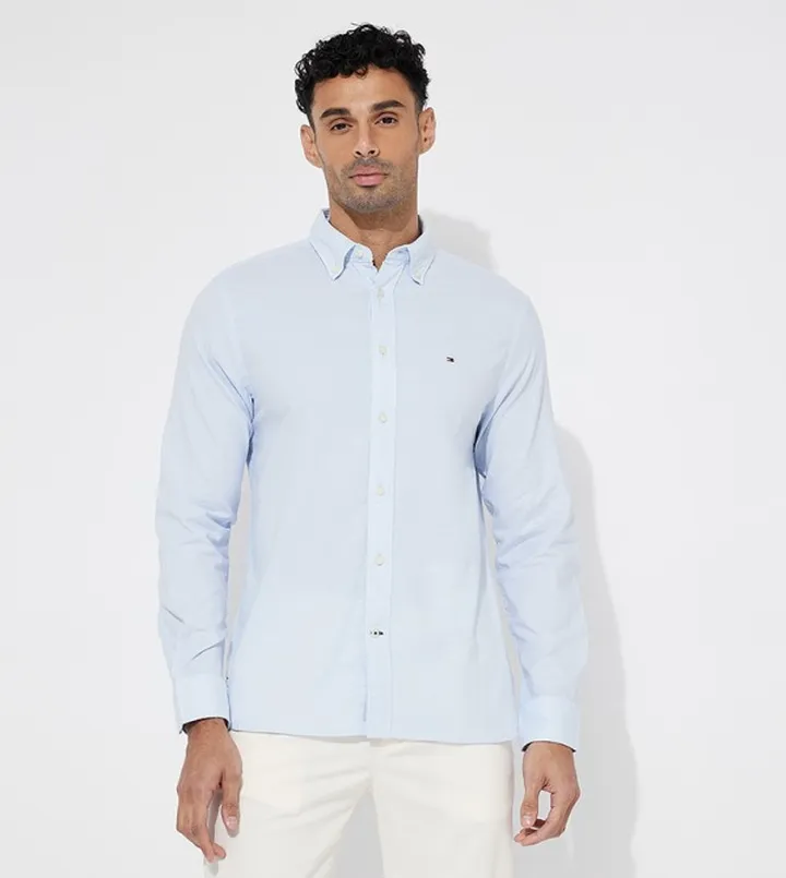 Logo Detail Long Sleeves Shirt