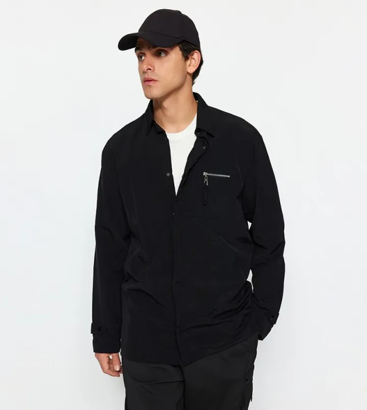 Relaxed Fit Parachute Shirt