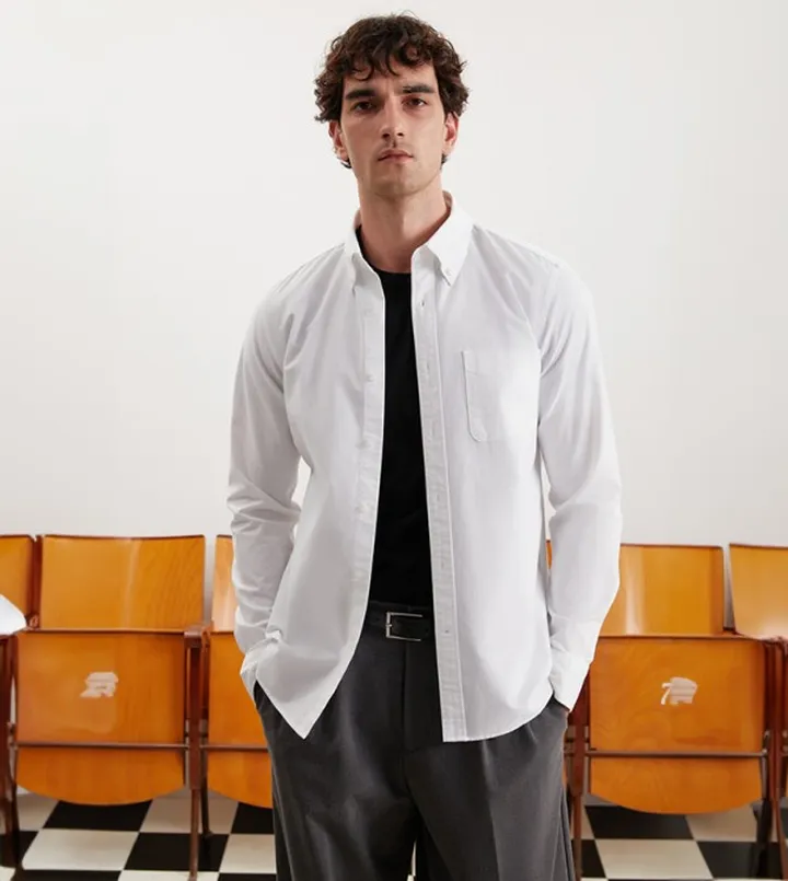 Pocket Detail Long Sleeves Shirt