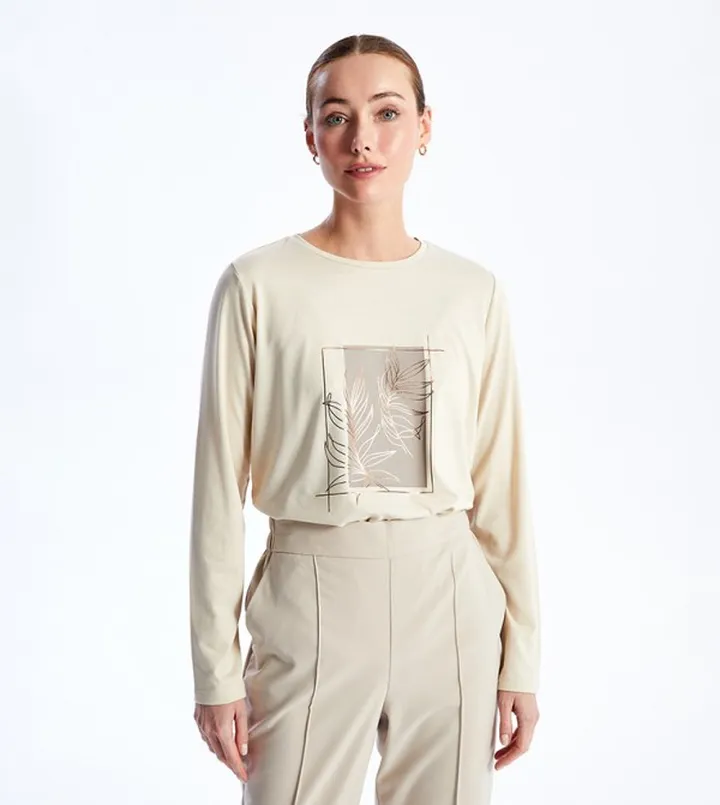 Printed Long Sleeves T-Shirt