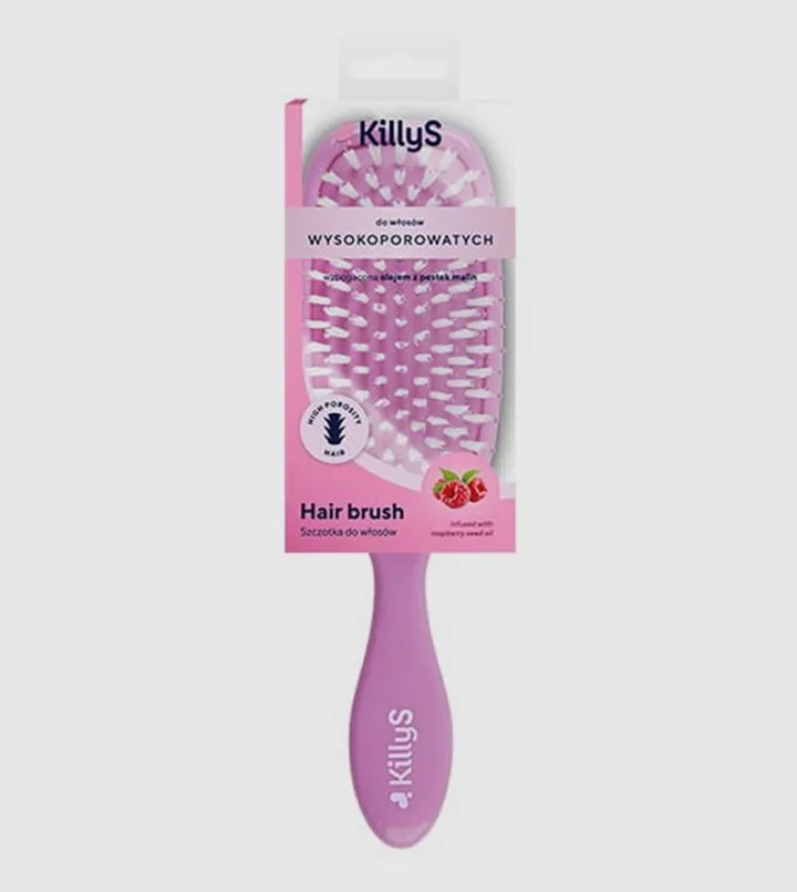 Hairbrush for High Porosity