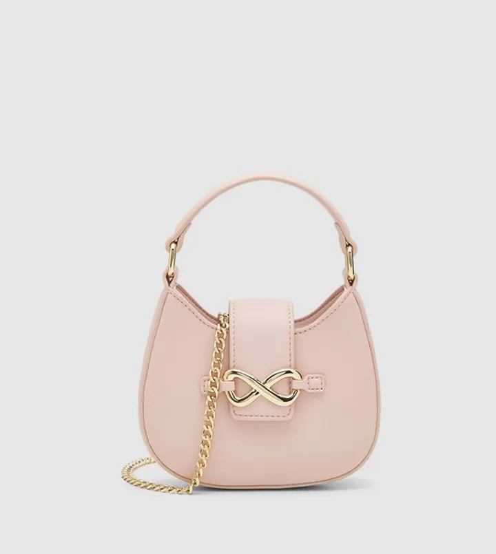 Metal Accent Crossbody Bag