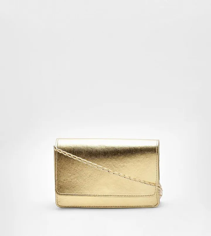 Metallic Crossbody Bag