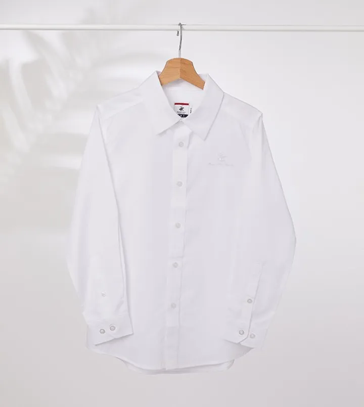 Logo Detail Long Sleeves Shirt