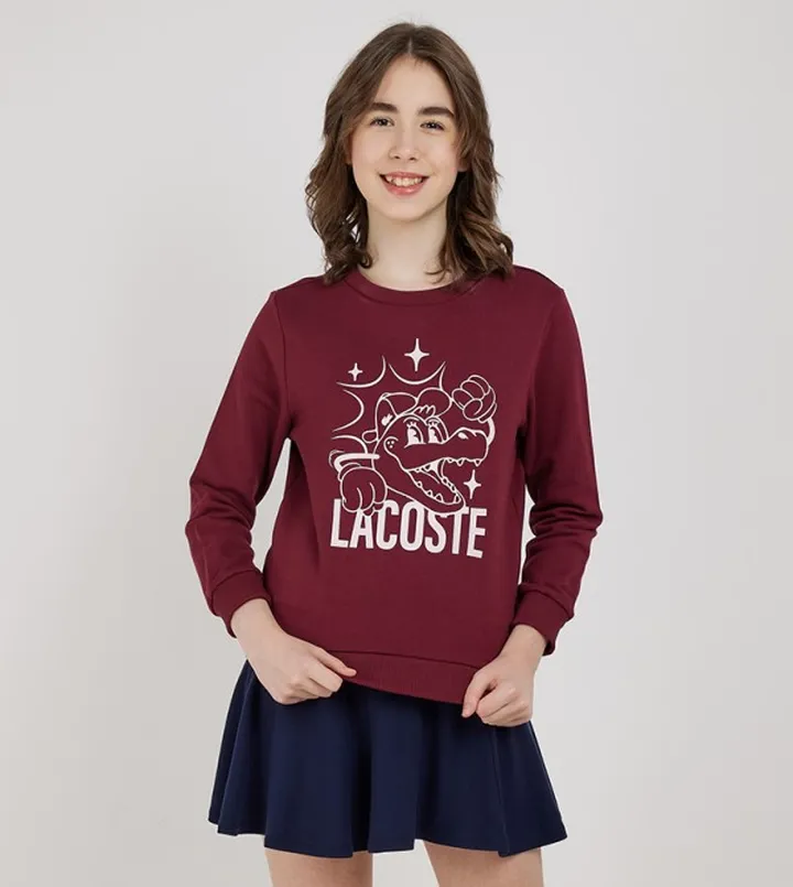 Logo Printed Crew Neck Sweatshirt