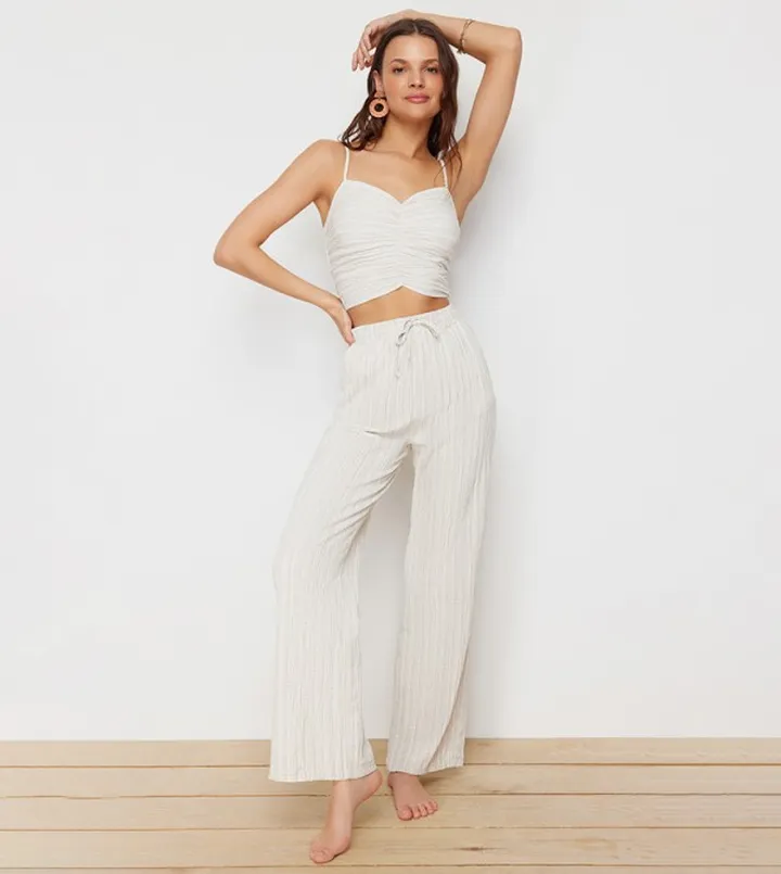 Strappy Top and Trouser Set