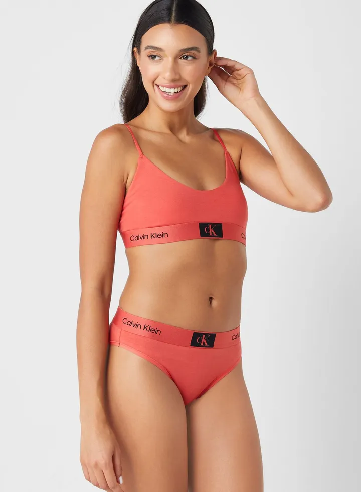 Logo Band Bikini Bottom