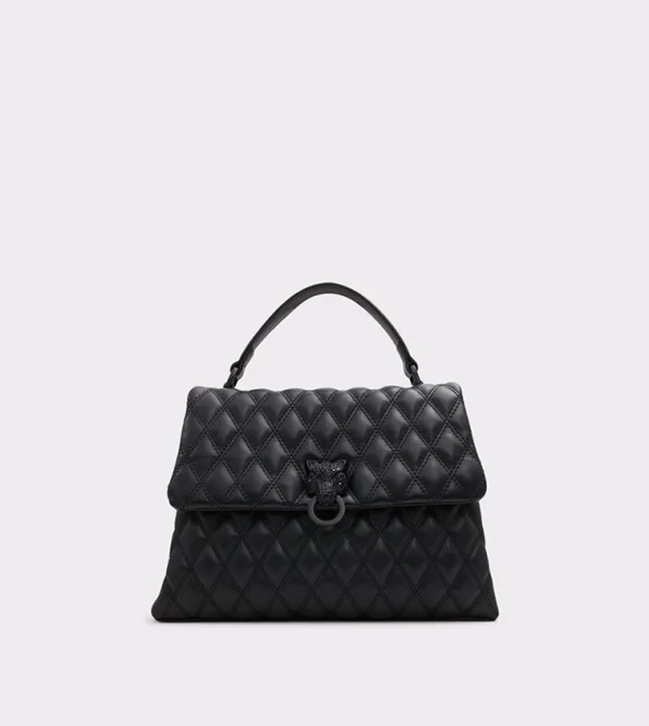 TOPPARO Quilted Top Handle Bag