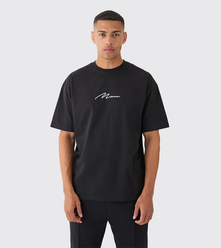 Signature Embroidered T-Shirt