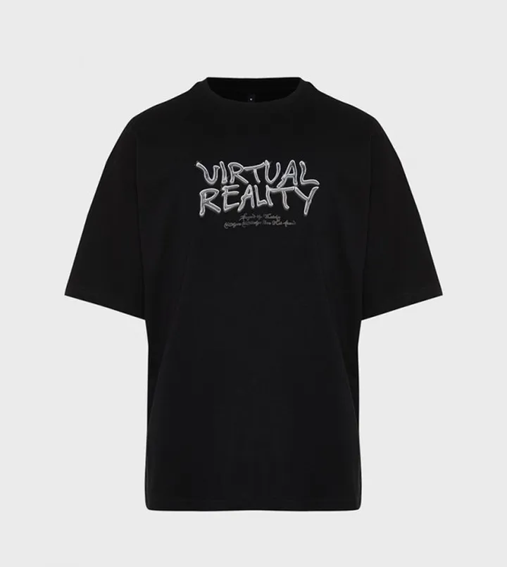 Printed Short Sleeves Oversized T-Shirt