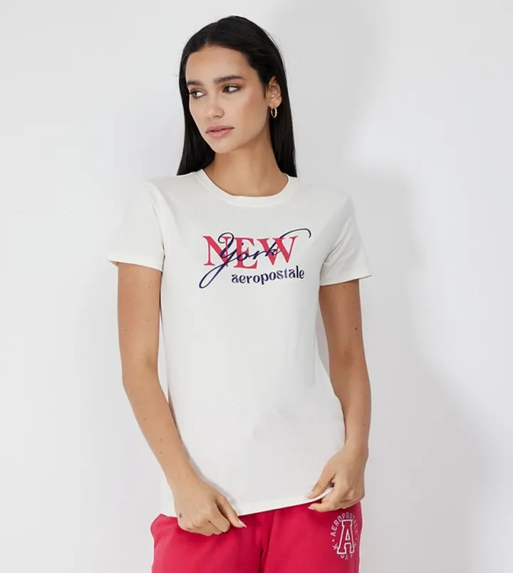 Aero Women Printed Short Sleeves T-Shirt