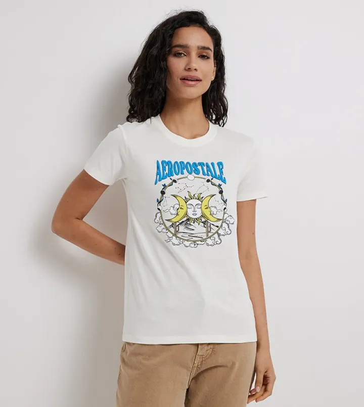 Aero Women Graphic Printed T-Shirt