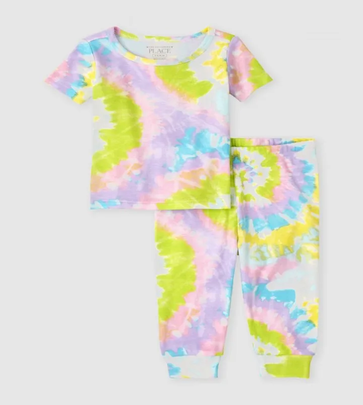 Rainbow Tie Dye Night Suit