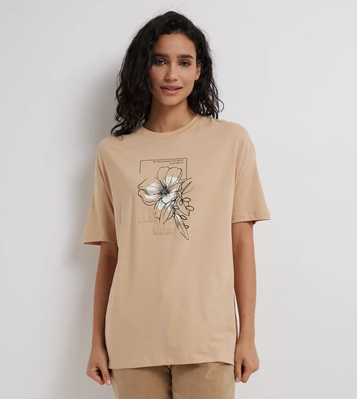 Aero Women Graphic Printed T-Shirt