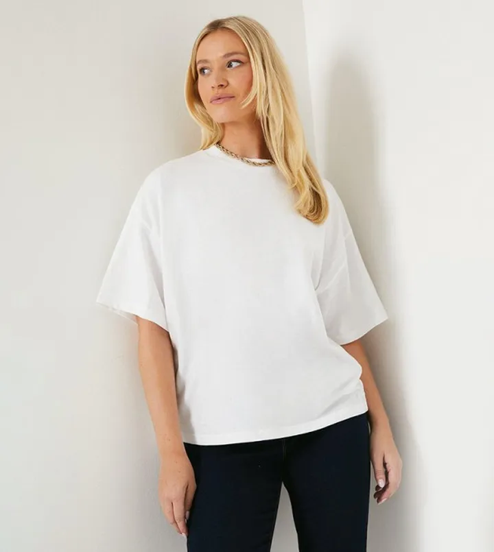 Cotton Crew Neck Casual T-Shirt