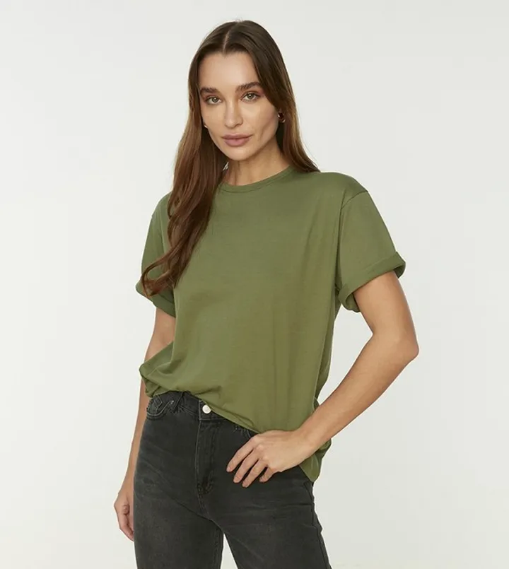 Single Jersey Boyfriend T-Shirt