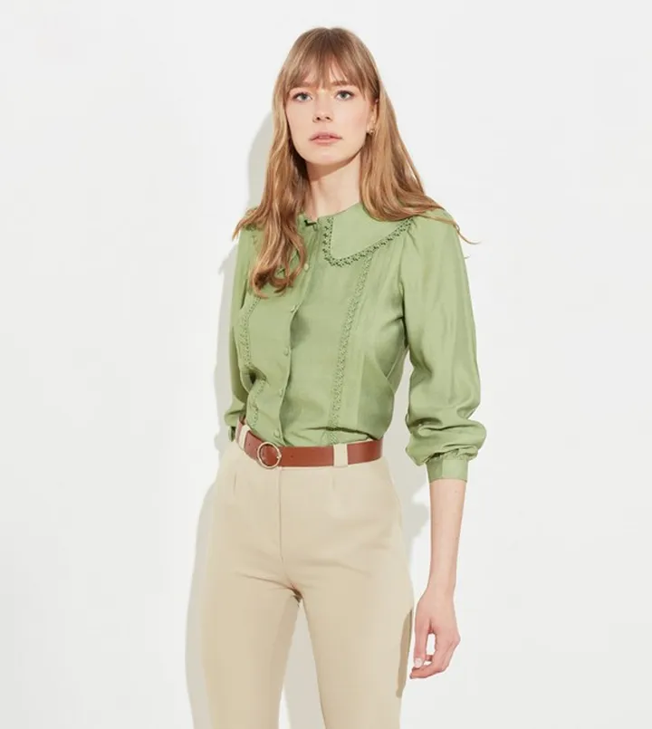 Lace Detailed Shirt