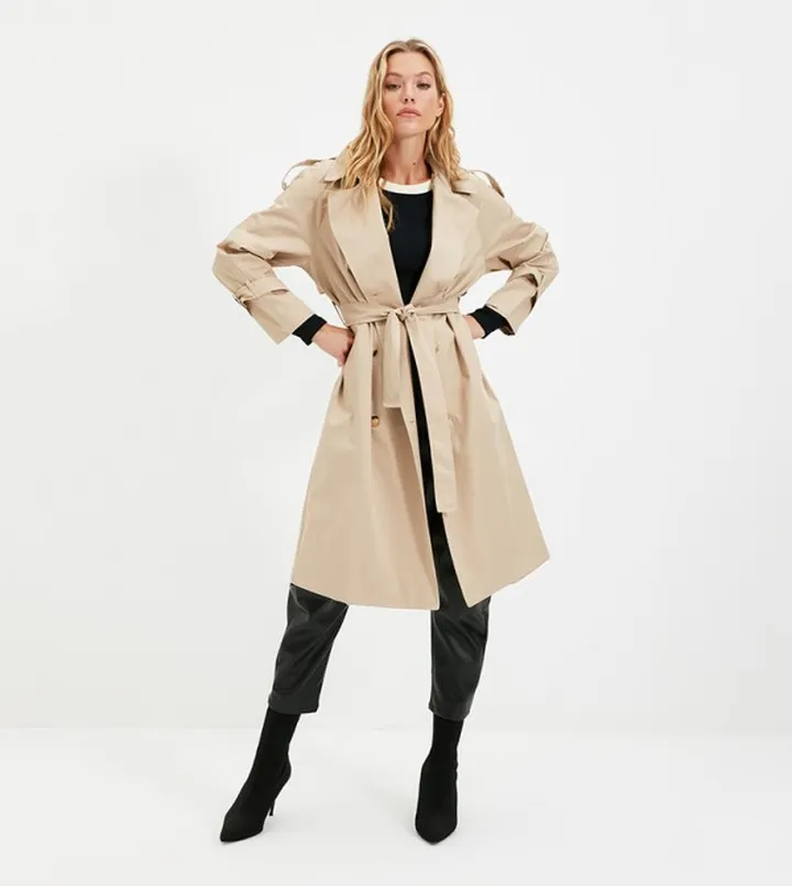 Belted Trench Coat