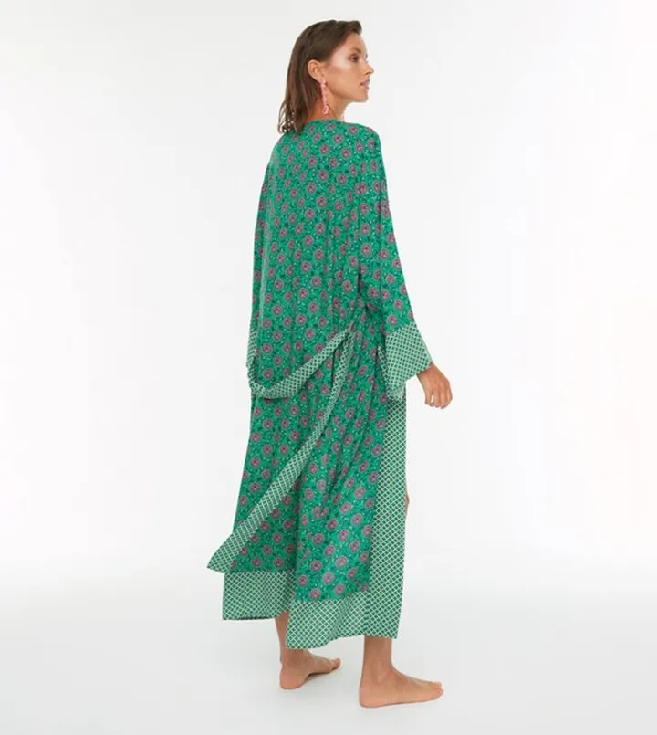 Floral Printed Kimono