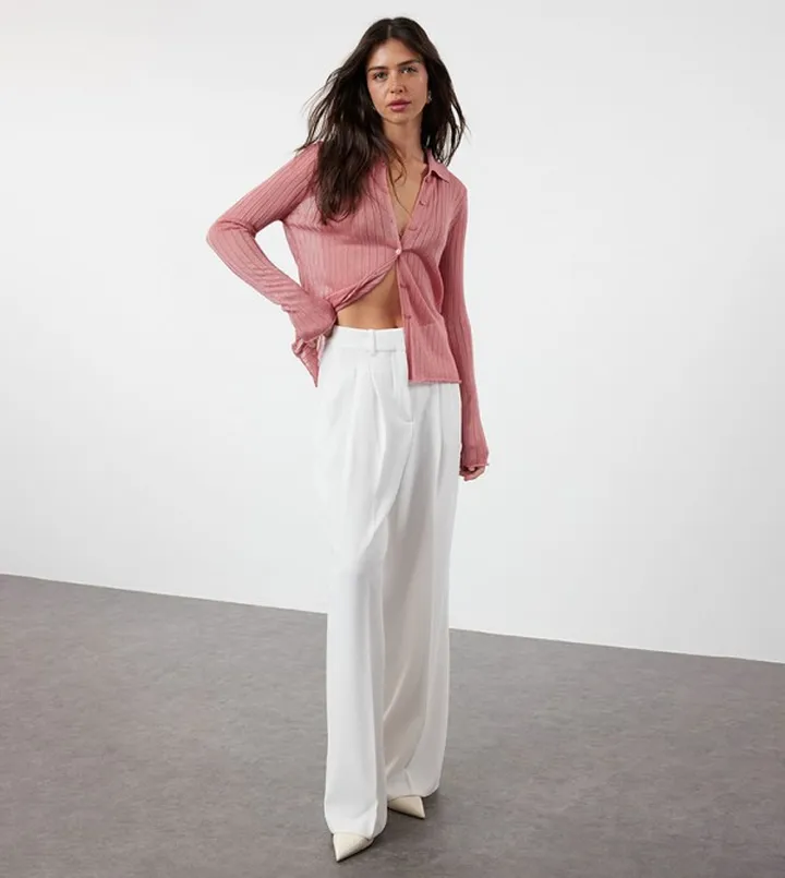 Knitted Long Sleeves Shirt