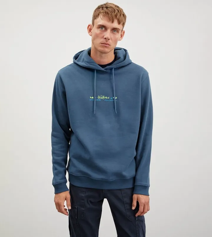JAYAN Printed Long Sleeves Hoodie