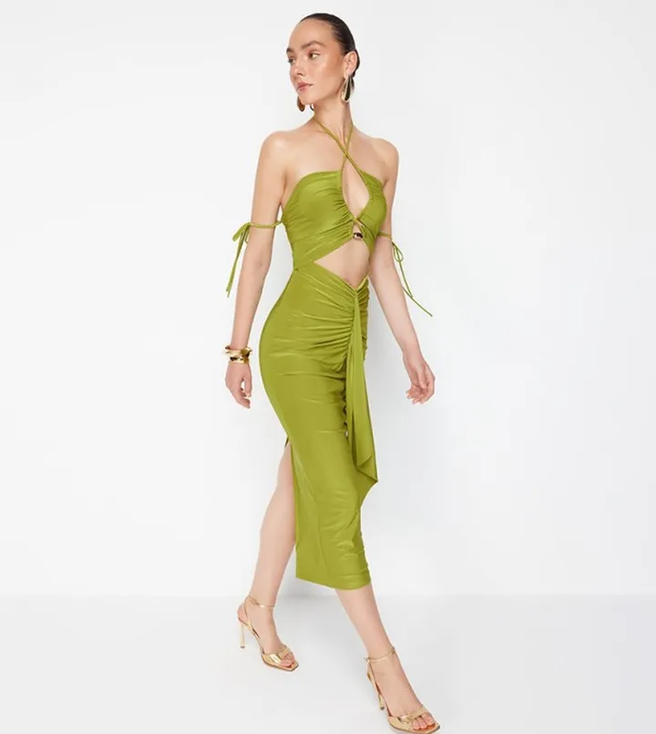 Accessory Detail Mini Dress